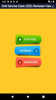 Civil Service Reviewer Free android App screenshot 2